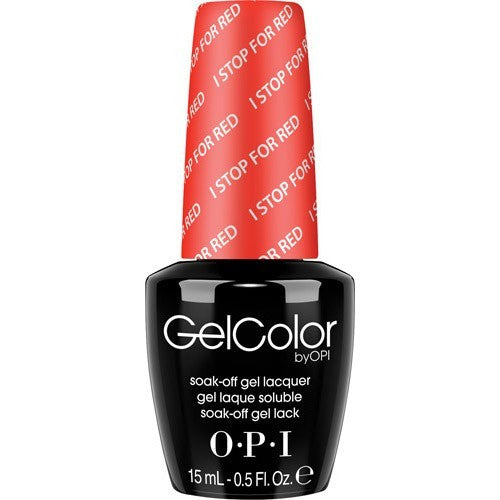 OPI Gelcolor Je M'Arrête Pour le Rouge 15 ml GC A74