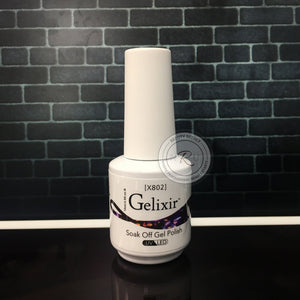 Vernis Gel Soak Off Gelixir UV/LED 15 ml - X802