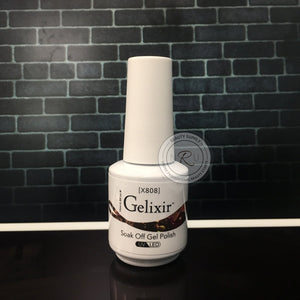 Gelixir Soak Off Gel Polish UV/LED 0.5 fl oz / 15ml - X808