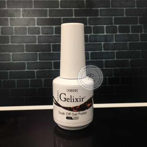 Gelixir Soak Off Gel Polish UV/LED 0.5 fl oz / 15ml -  X809