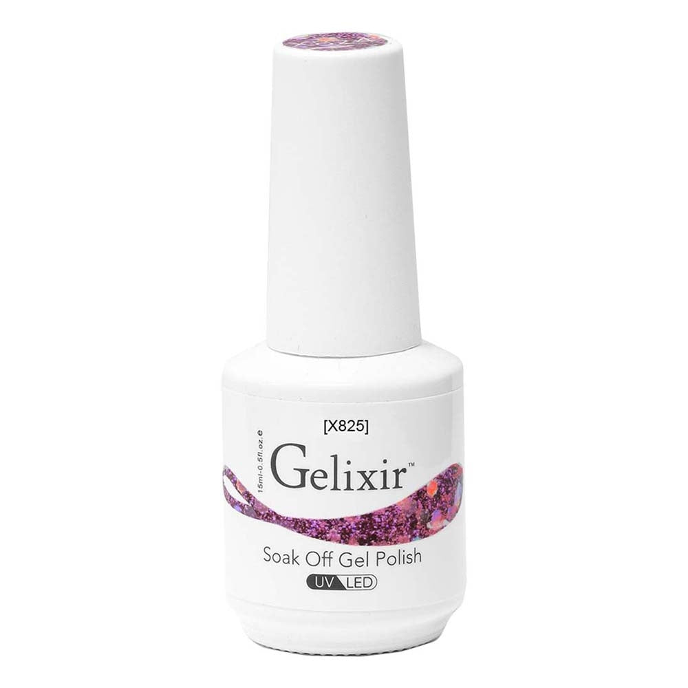 Vernis Gel Soak Off Gelixir UV/LED 15 ml - X825