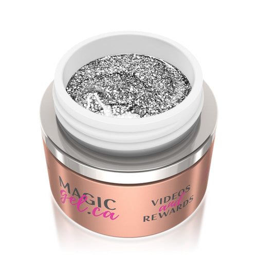 Peintures gel magiques - Argent Britannia #121 5ml 36959