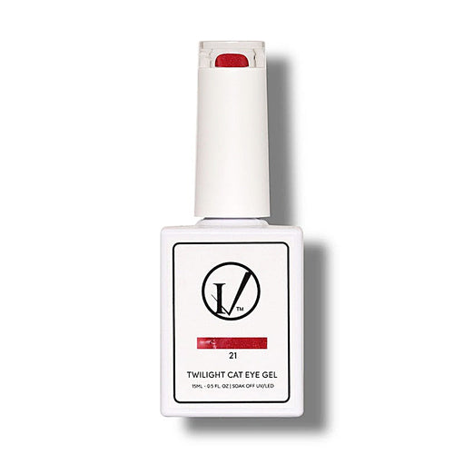 Gel semi-permanent "œil de chat" Ivanca Soak Off Twilight 21