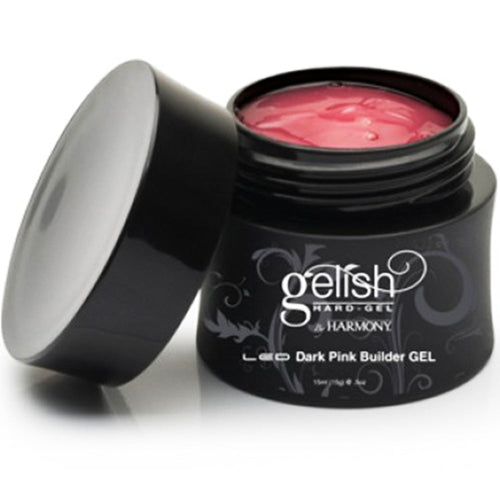 Gelish Hard Gel Gel de construction UV/LED 48 g - Rose Foncé 01562