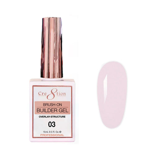 Gel de construction à brosser Cre8tion Overlay #3 0916-2226