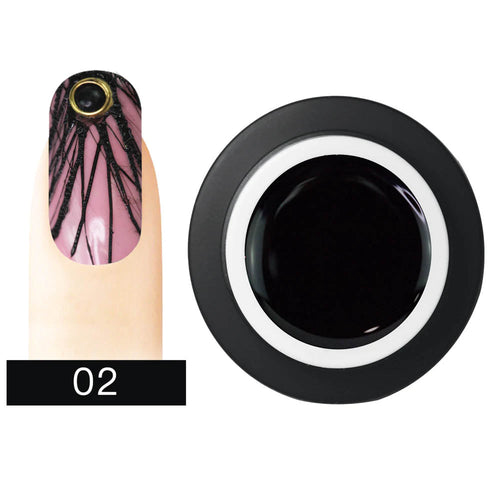 Cre8tion Perfect Line Designer Gel 7.5 g- 02 Noir 0916-2237