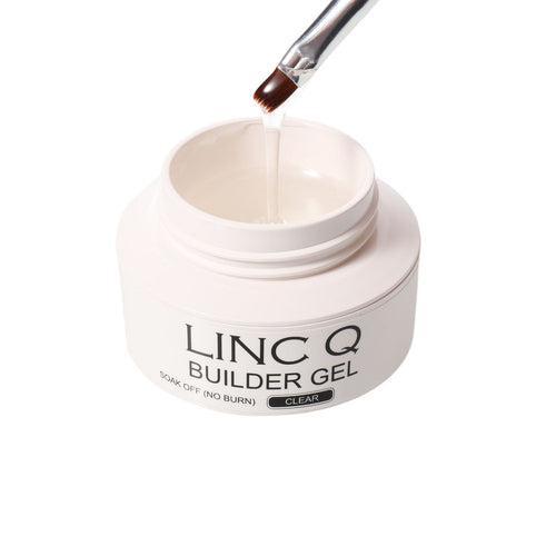Linc Q Gel de Construction Soak Off Sans Brûlure 5 ml Transparent 06505