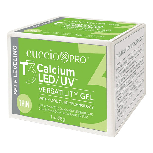 CuccioPro T3 Calcium LED/UV Gel S.L Rose Clair 1oz CPGL4414