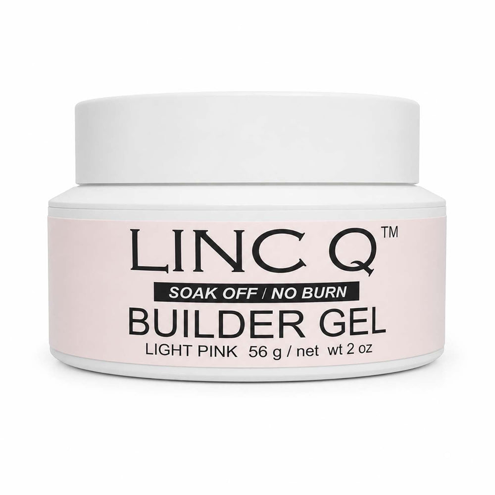 Linc Q Gel de construction autoégalisant sans sensation de brûlure 2 fl oz Rose pâle19574