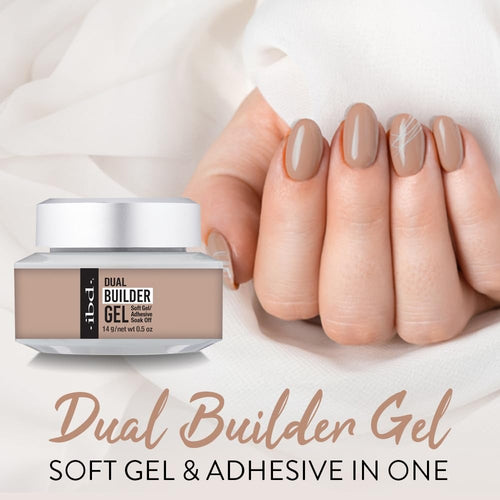 Kit de gels de construction duo IBD Soak Off – Nude froid 37441