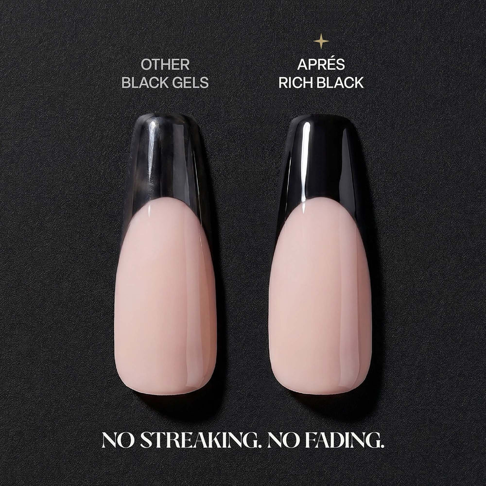 Apres Gel Couleur 15ml - Rich Black 45065