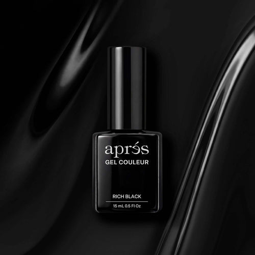 Apres Gel Couleur 15ml - Rich Black 45065