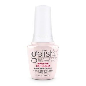 Gelish Soak-Off Brush-On Builder Gel Pink Sand Nude 1148127