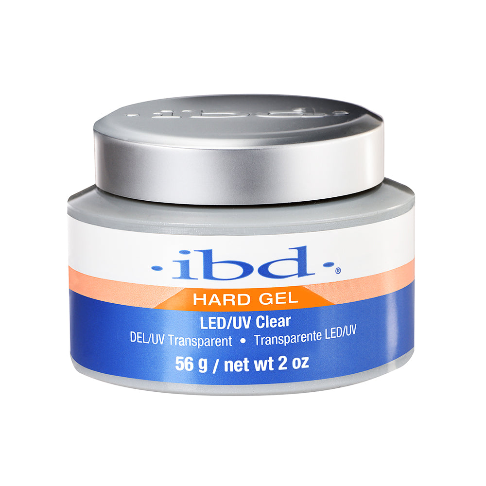 Ibd Hard Gel LED/UV - Clear 2 oz/56 g  #61176