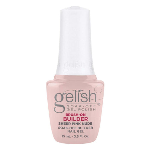 Gelish Gel de Construction Pinceau Soak-Off Rose Nude Transparent 1148137