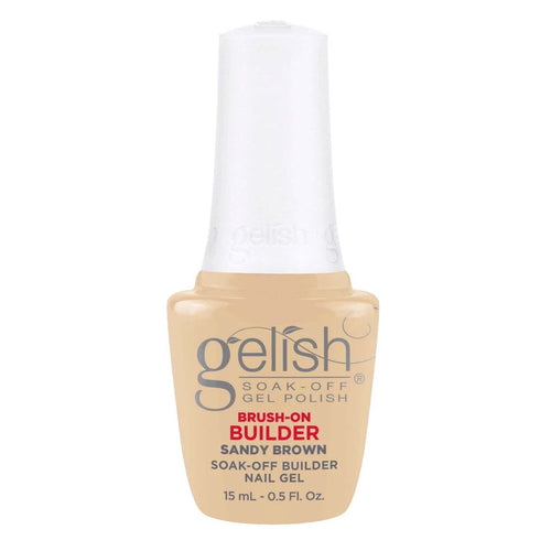 Gel de construction au pinceau Gelish Sandy Brown 1148147