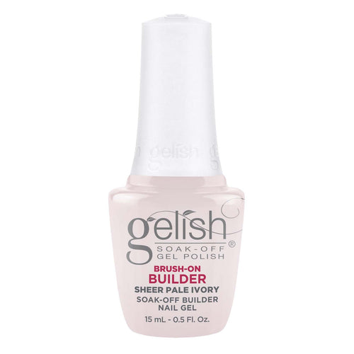Gel de construction à appliquer au pinceau Gelish Teinte ivoire pâle transparent 1148157