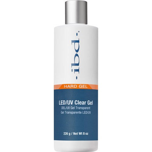 Ibd Hard Gel LED/UV Gel Transparent 226 g (8 oz.) #65614