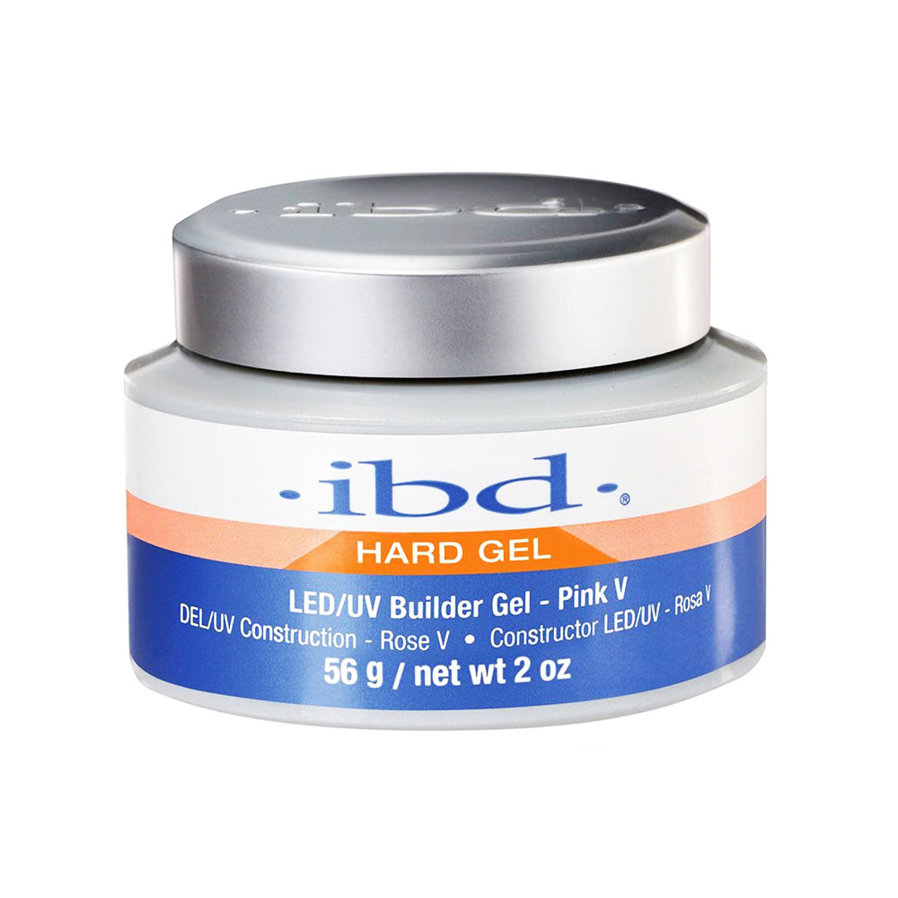 Ibd Hard Gel LED/UV Builder Gel - Rose V 56g/2 oz #72179