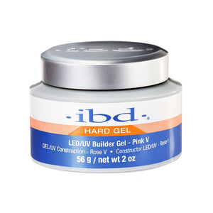 Ibd Hard Gel LED/UV Builder Gel - Rose V 56g/2 oz #72179