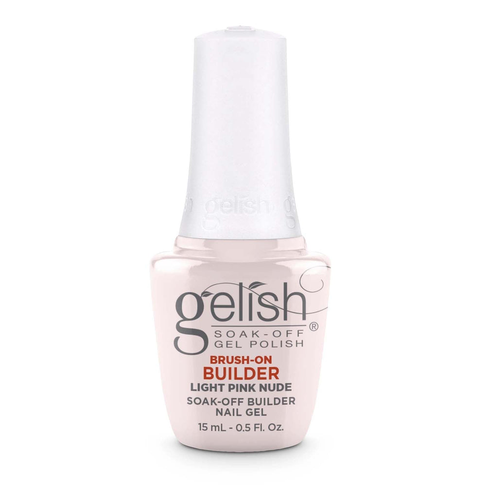 Gelish Soak-Off Brush-On Builder Gel Light Pink Nude 1148126