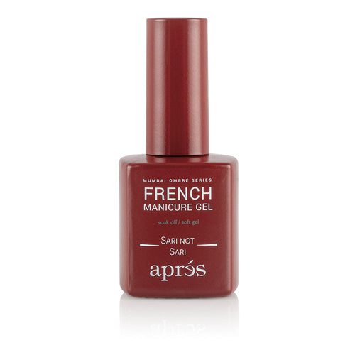 Ombre gel manucure française Apres - Sari Not Sari AB-131