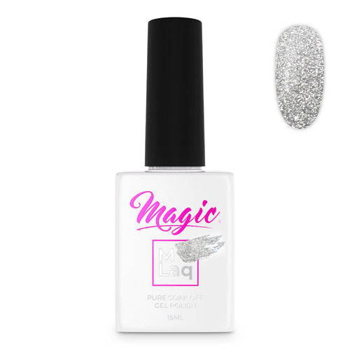 Vernis gel Magic MLaq Silver Lava - #64 15 ml