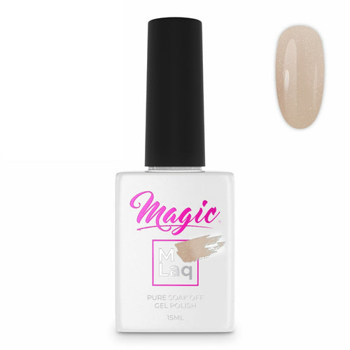 Magic Gel Polish MLaq 15 ml - Scintillant Moka Clair #130