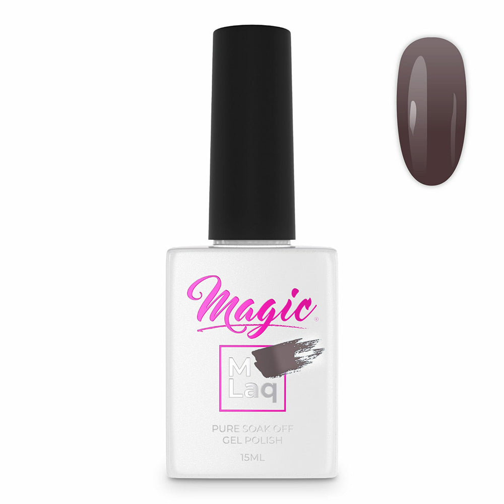 Vernis Gel Magique MLaq Marron Foncé - #143 15 ml