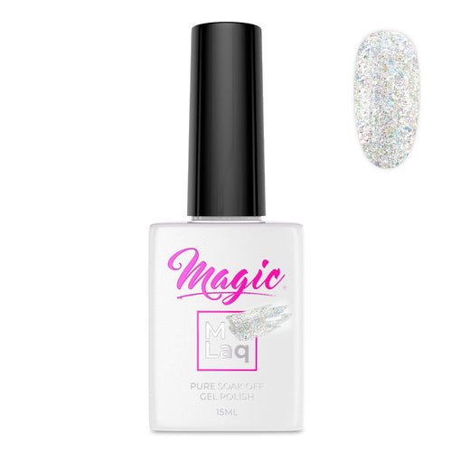 Magic Gel Polish MLaq 15 ml -  Champagne Confetti #349