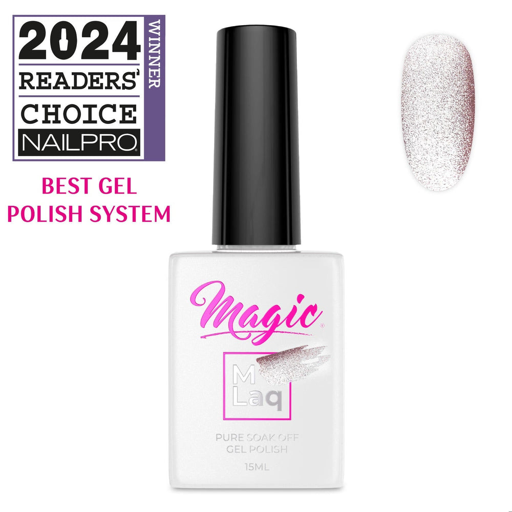 Magic Gel Polish MLaq 15 ml - Cream Cat Eye #377