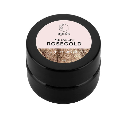 Apres Art Gel LED/UV 3g - Or Rose Métallique APAG-MRG