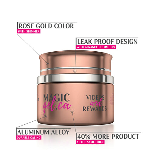 Magic Gel Builder Gels Smooth Tinted Ice 15 ml