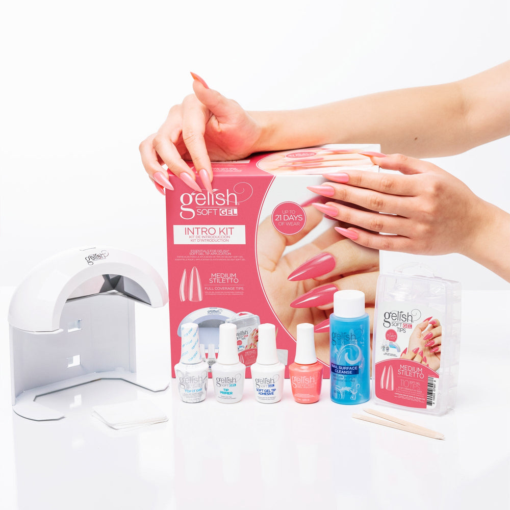 Gelish Soft Gel Intro Kit Medium Stiletto 1270007