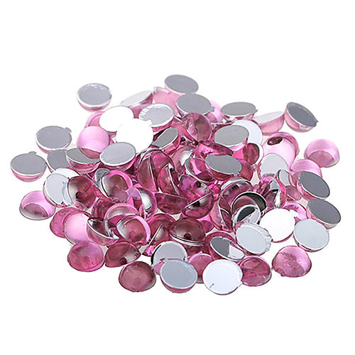 Pierres d'Art Strass Rondes 144 unités - Rose 00107