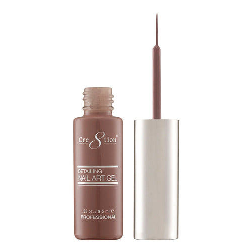 Cre8tion Detailing Nail Art Gel 9,76 ml - 19 Marron clair 1254