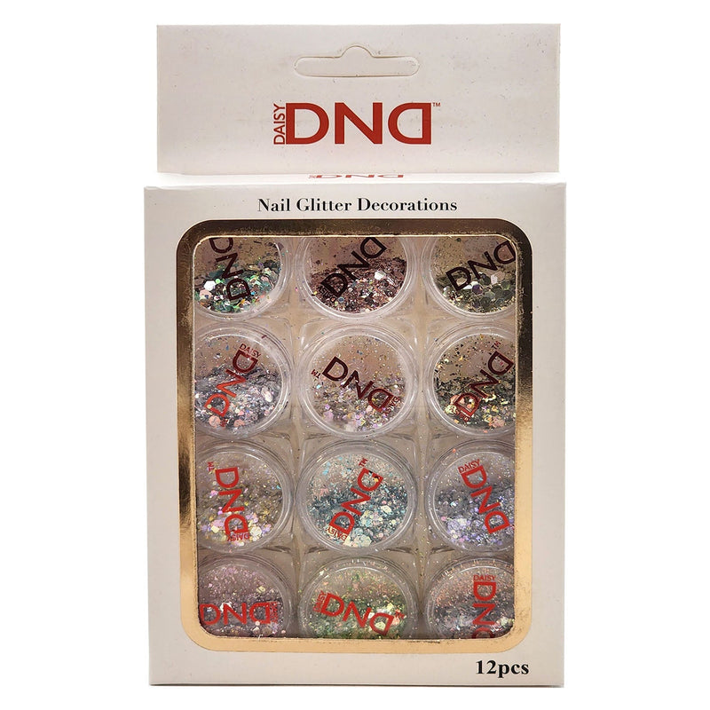 Décorations à paillettes pour ongles DND 02279