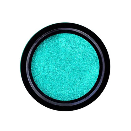 Poudre à Ongles Scintillante Effet Miroir Sarcelle 46283-14