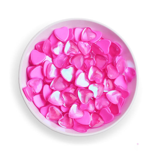 VDD Strass Cœur Rose 8mm 28g 05628