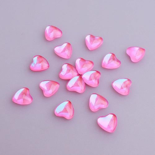 VDD Strass Cœur Rose 8mm 28g 05628