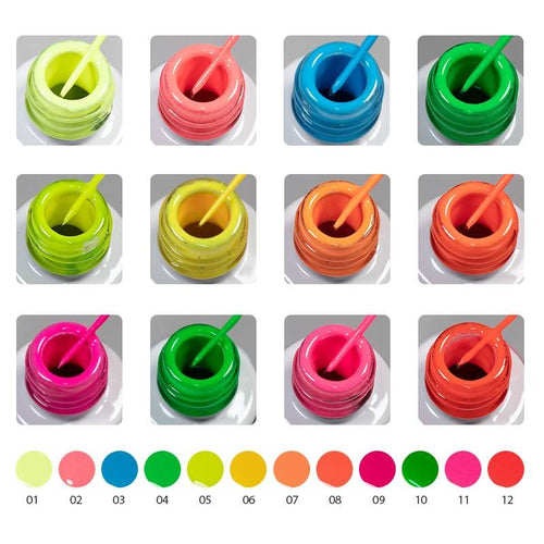 Cre8tion Detailing Nail Art Gel 9,9 g - Glow 12 /0916-3528