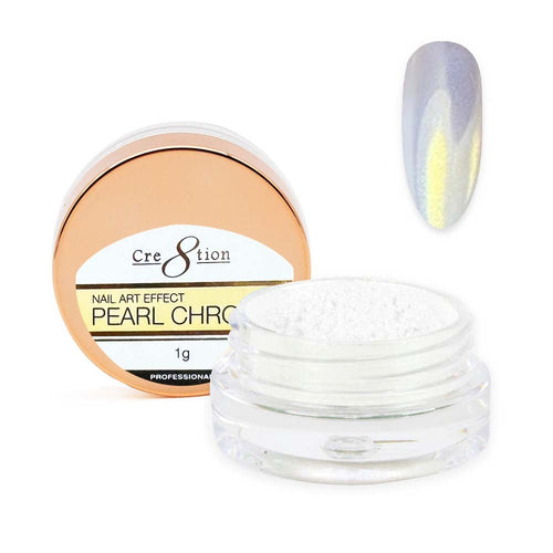 Cre8tion Effet Nail Art Chrome Perlé 1g #1 1101-1299