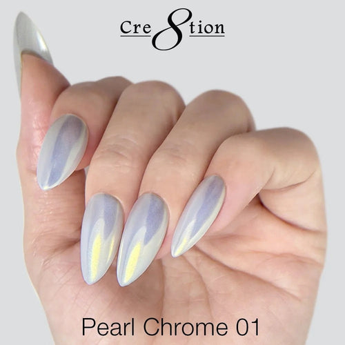 Cre8tion Effet Nail Art Chrome Perlé 1g #1 1101-1299