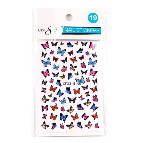 Autocollant Papillon Cre8tion Nail Art 19 1101-1130
