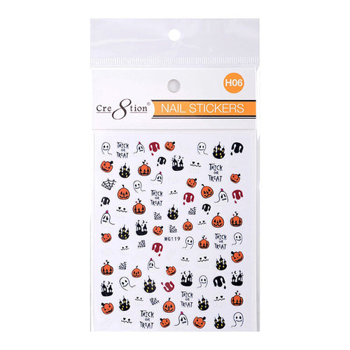 Autocollant Nail Art Cre8tion Halloween H06 1101-1151