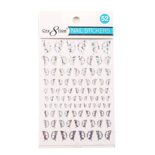 Cre8tion Autocollant Nail Art Papillon 52 1101-1183