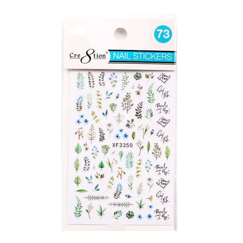 Autocollant Nail Art Papillon Cre8tion 73 1101-1204