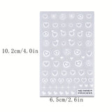3D Nail Art Stickers Airbrush Gradient Effect 11420
