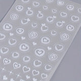 3D Nail Art Stickers Airbrush Gradient Effect 11420