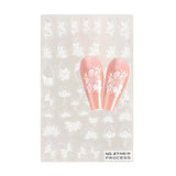 3D Nail Art Stickers Airbrush Gradient Effect 21720